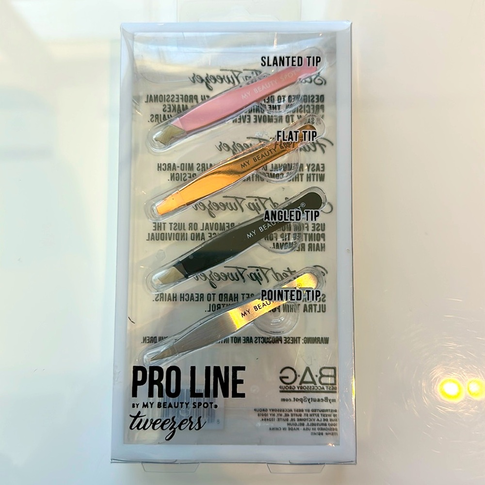 My Beauty Spot Pro Line Tweezer Set
